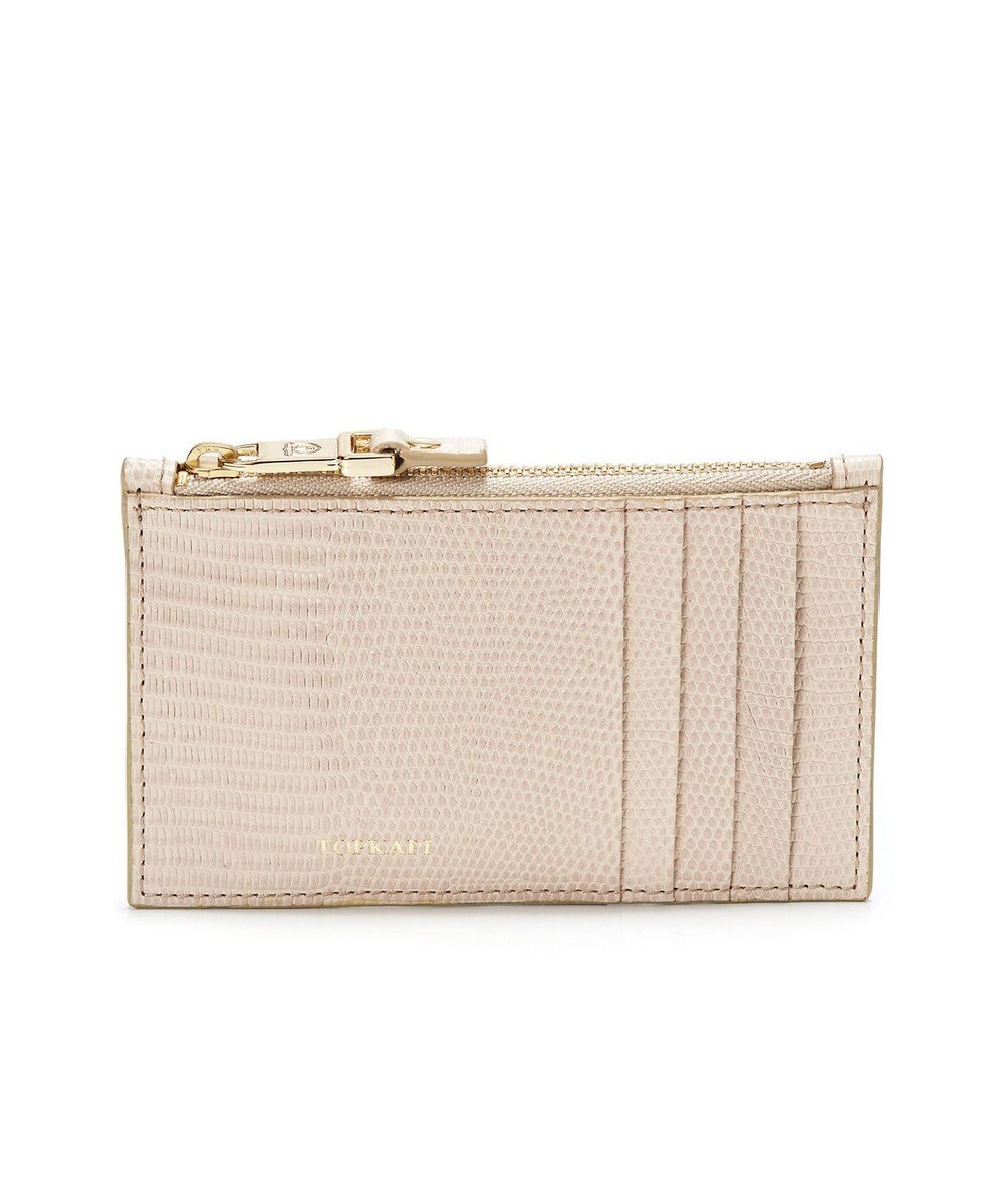 TOPKAPI 【TOPKAPI】イタリアンレザー リザード型押し フラグメントケース LUCIA ルチア 