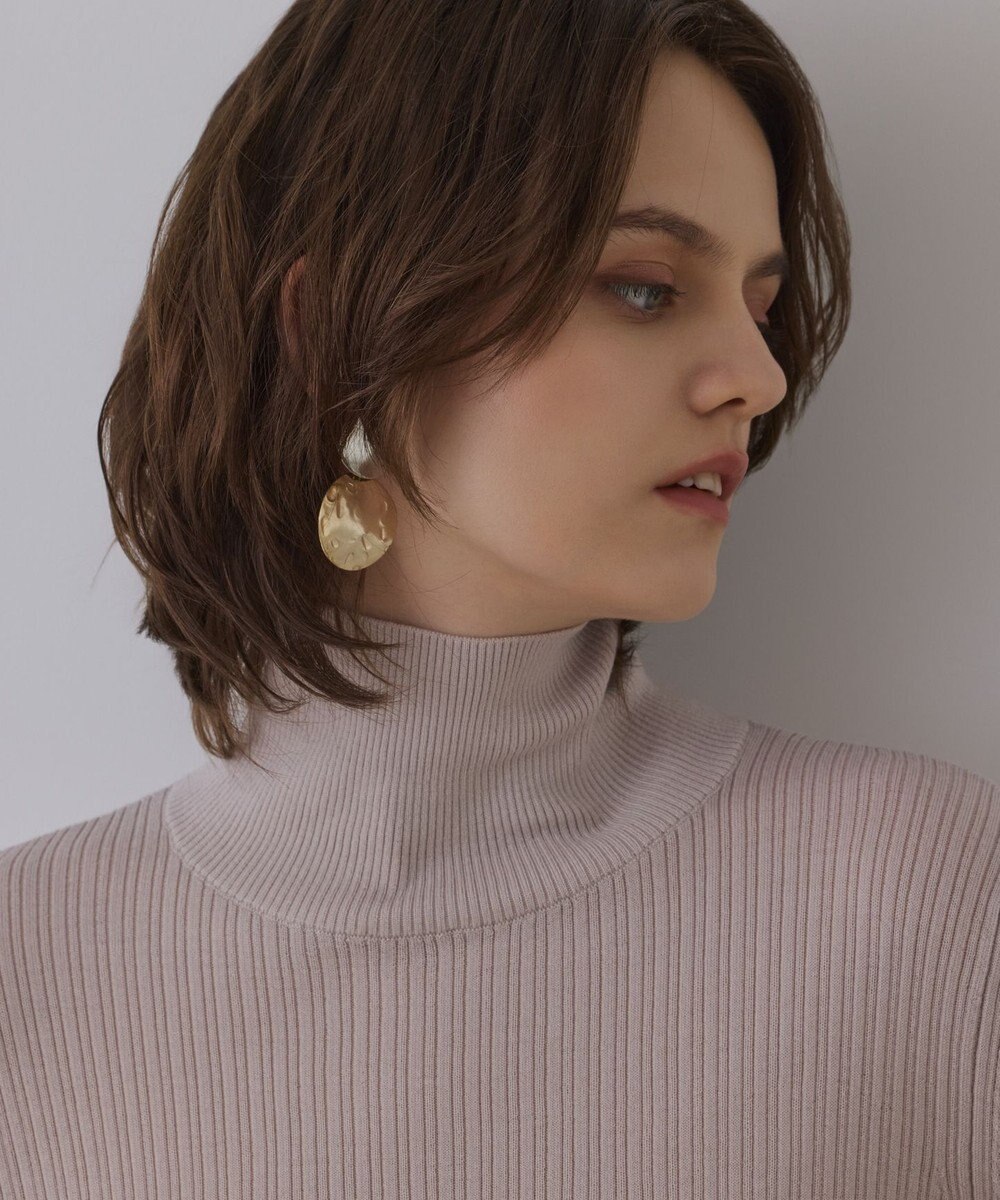 GRACE CONTINENTAL ウールハイゲージニットトップ 