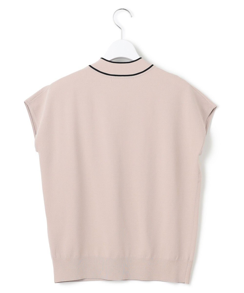 23区 S 【洗える】レーヨンポリエステルストレッチ ボウタイ ニット 