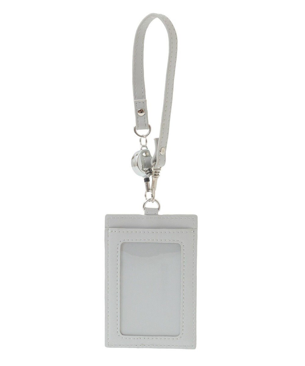 Maison de FLEUR リール付きビジューリボンパスケース 