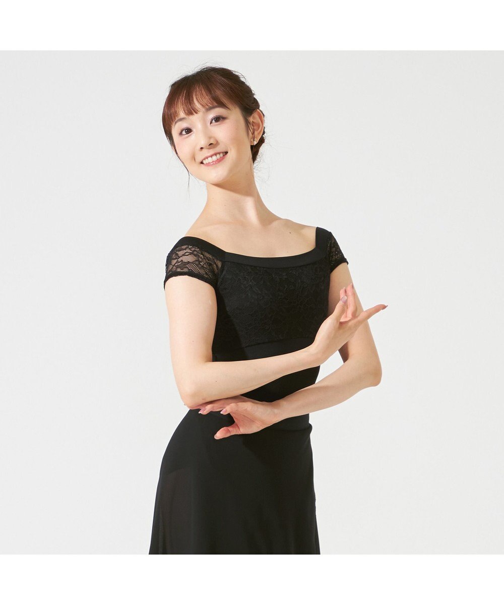 Chacott 【AKANE TAKADA】フレンチスリーブレオタード 