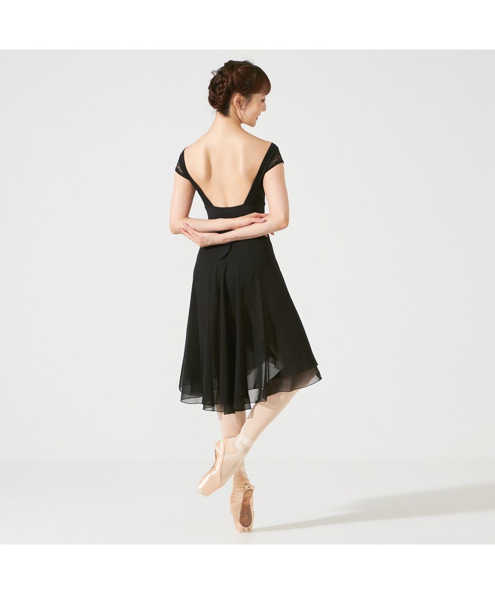 Chacott 【AKANE TAKADA】フレンチスリーブレオタード 