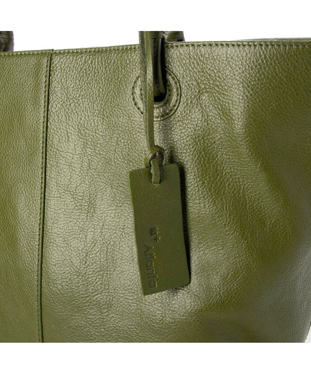 UNBILLION アトランタ ATLANTA / 牛革ハトメあおりトートL 