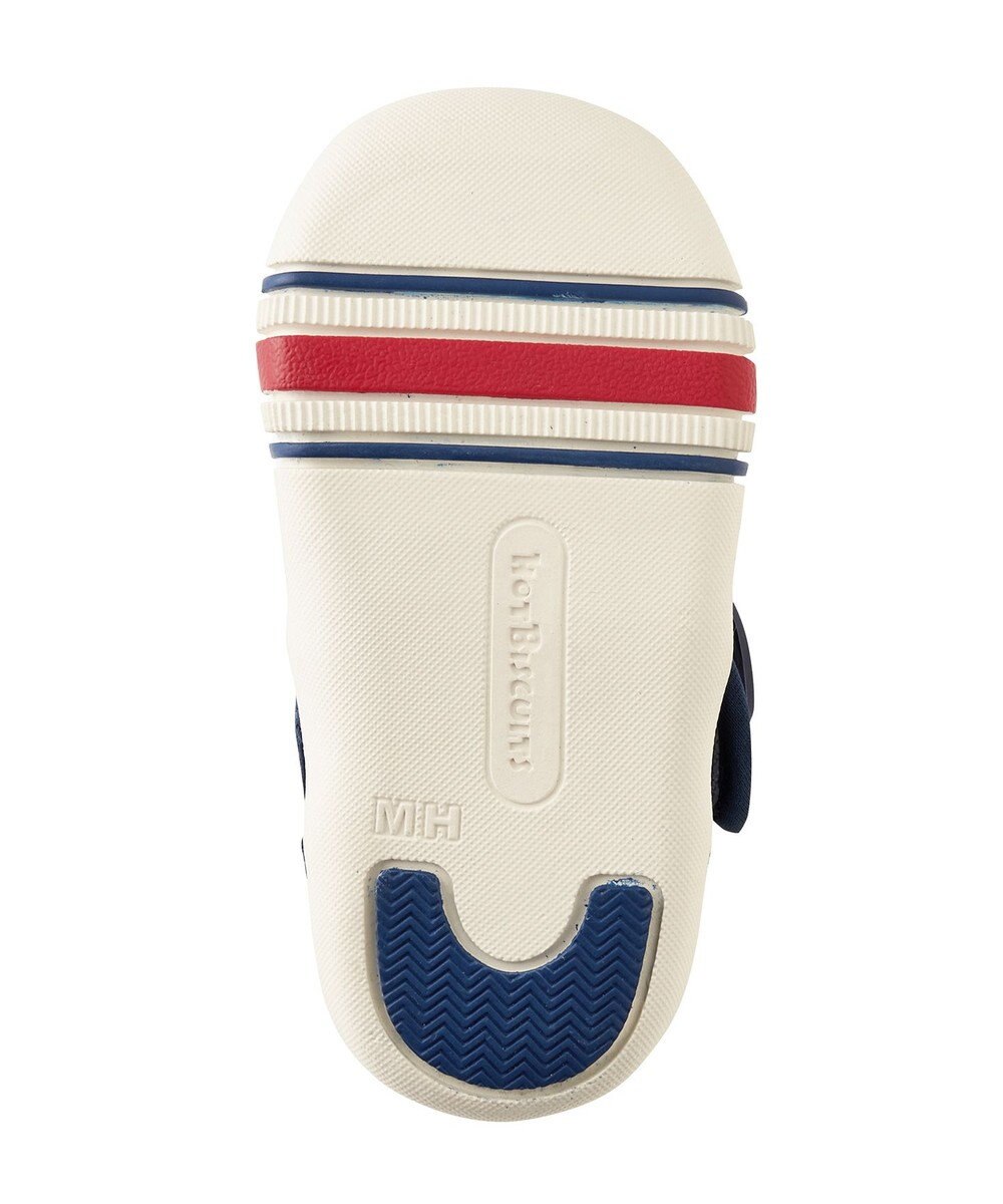 MIKI HOUSE HOT BISCUITS 【12-13cm】ダブルラッセル サマーファーストベビーシューズ 