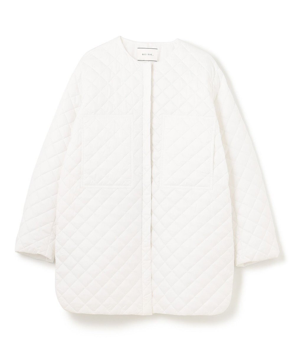 BEIGE， 【WEB限定・洗える】COINTET / 中綿キルティングコート 