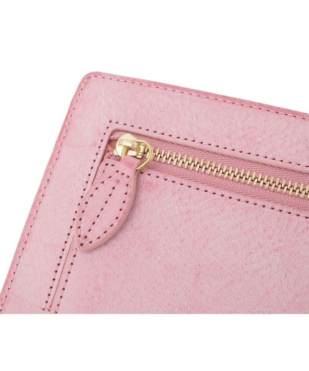 genten 【新色】フラッターカットワーク 長財布 