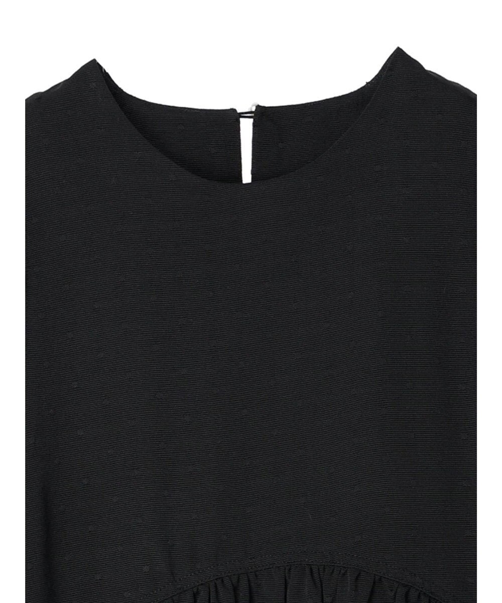 AMERICAN HOLIC ドットジャガード袖ボリュームチュニック 