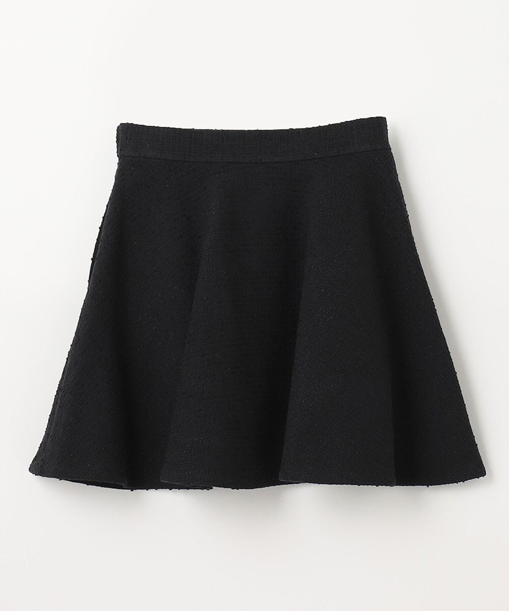 NAVE 【Nave】ストライプツィード  フレアースカート 