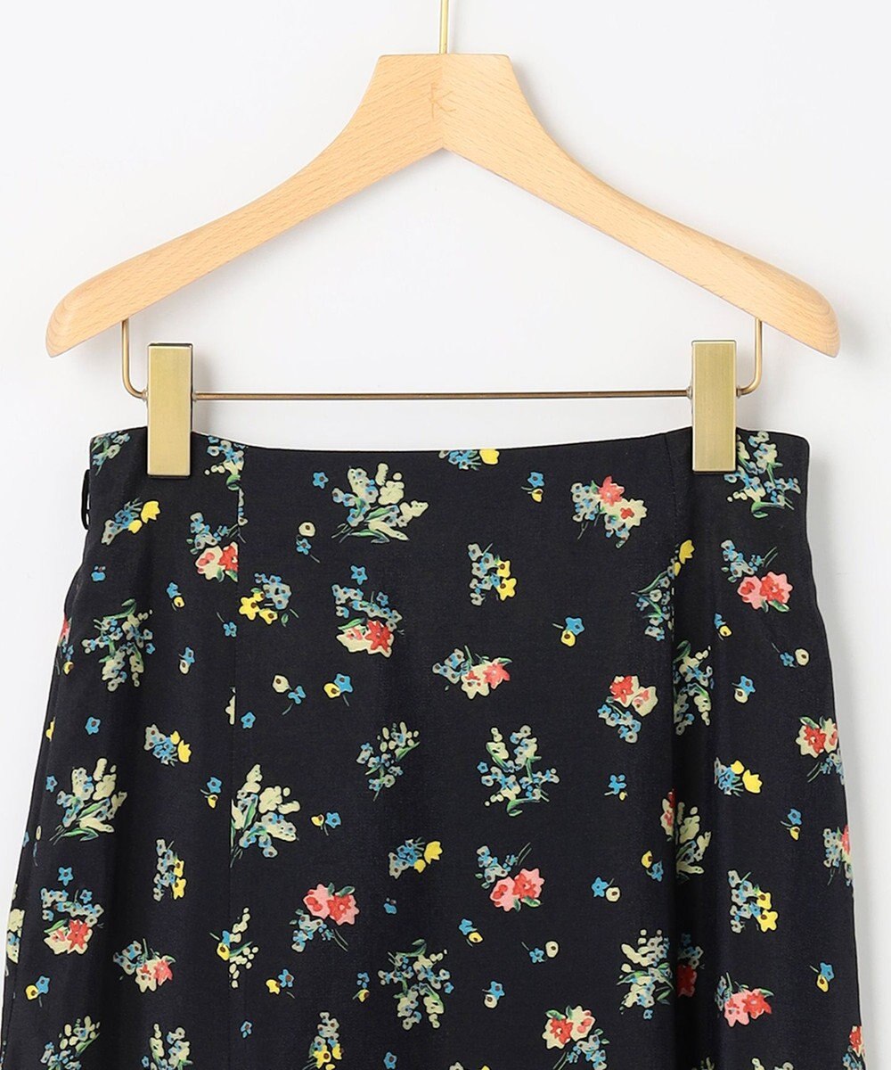 組曲 S 【先行予約】クラッシックフラワープリント フレアスカート 