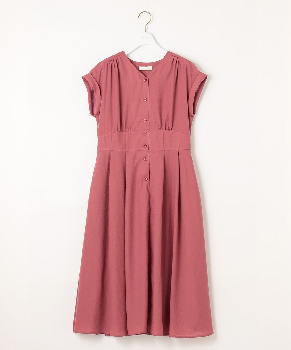 ANY SIS 【撥水・UVカット・速乾】ハイウエスト ワンピース 