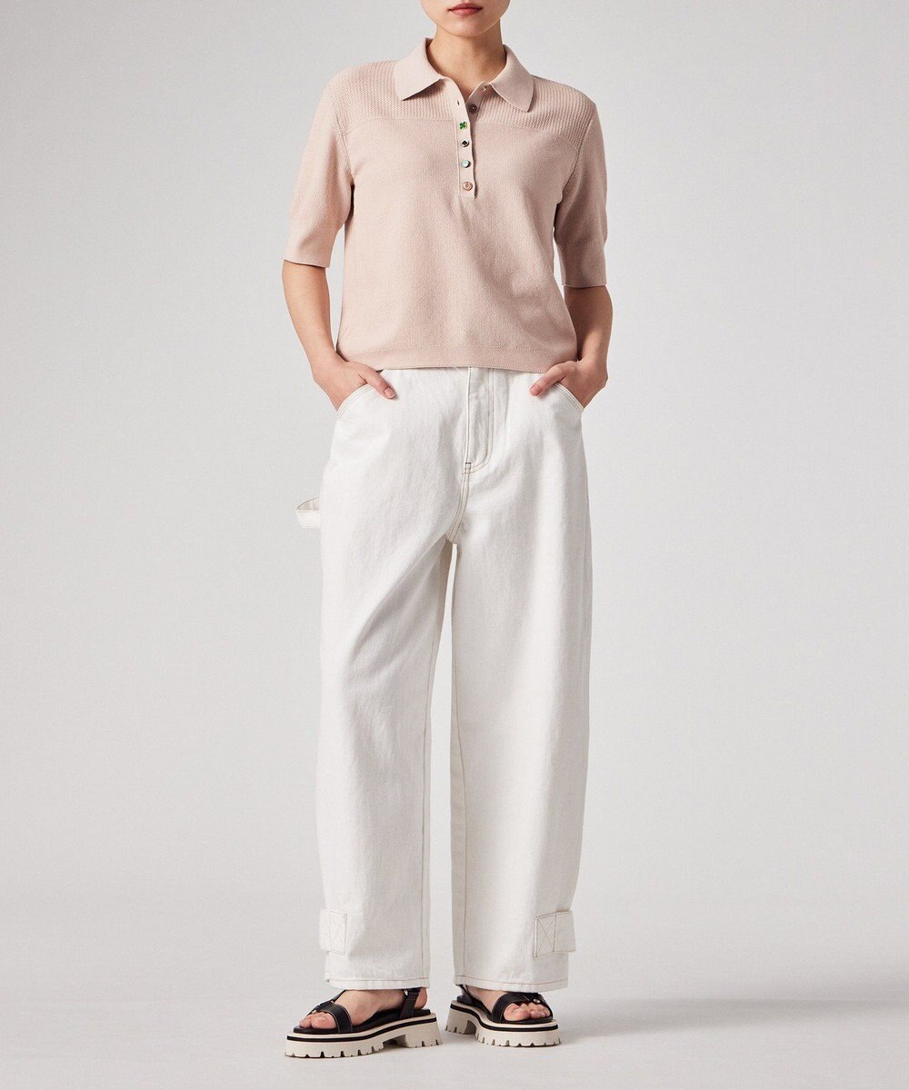 Paul Smith ラッキーチャームボタン ニットポロシャツ 