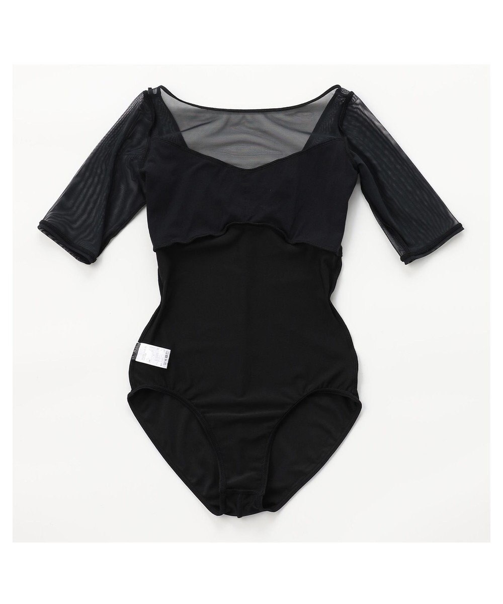 Chacott 5分袖レオタード 