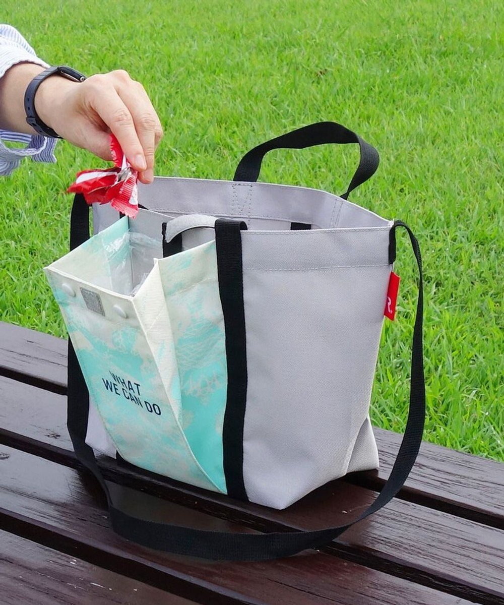 ROOTOTE 9634【ALLIANCE FOR THE BLUE × ROOTOTE】漁網ナイロン デリ2way-A 