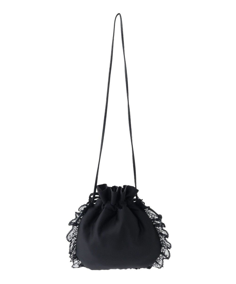 Green Parks ナイトメア／中綿フリル巾着バッグ 
