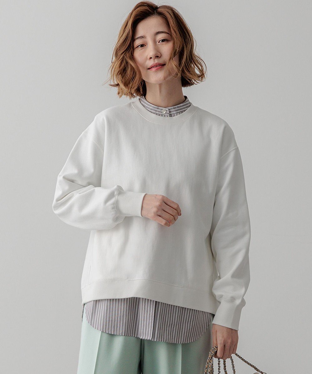 23区 【WEB&一部店舗限定カラーあり/Oggi2月号掲載】カラー スウェット 