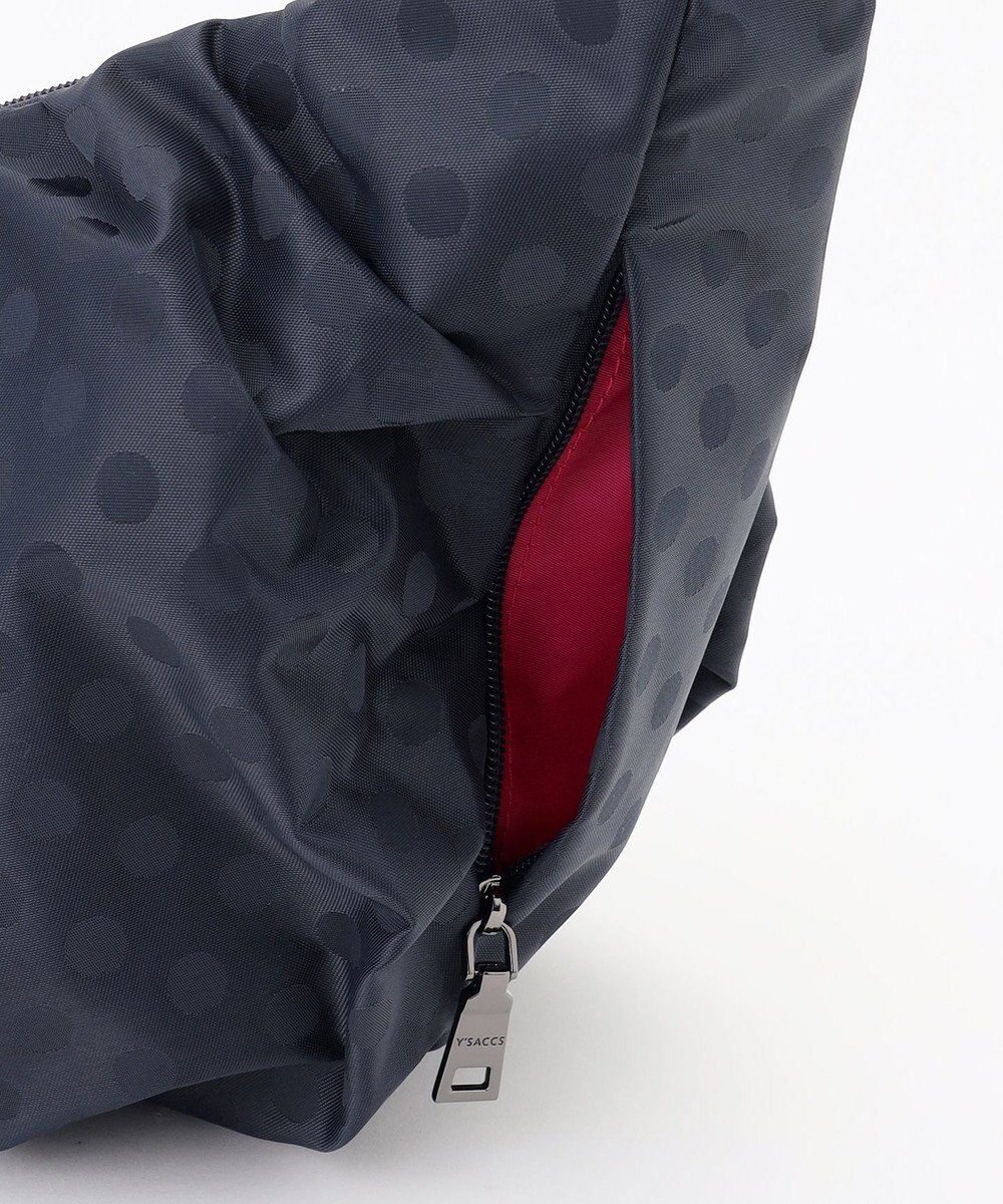 Y'SACCS ドットジャカードショルダーバッグ 