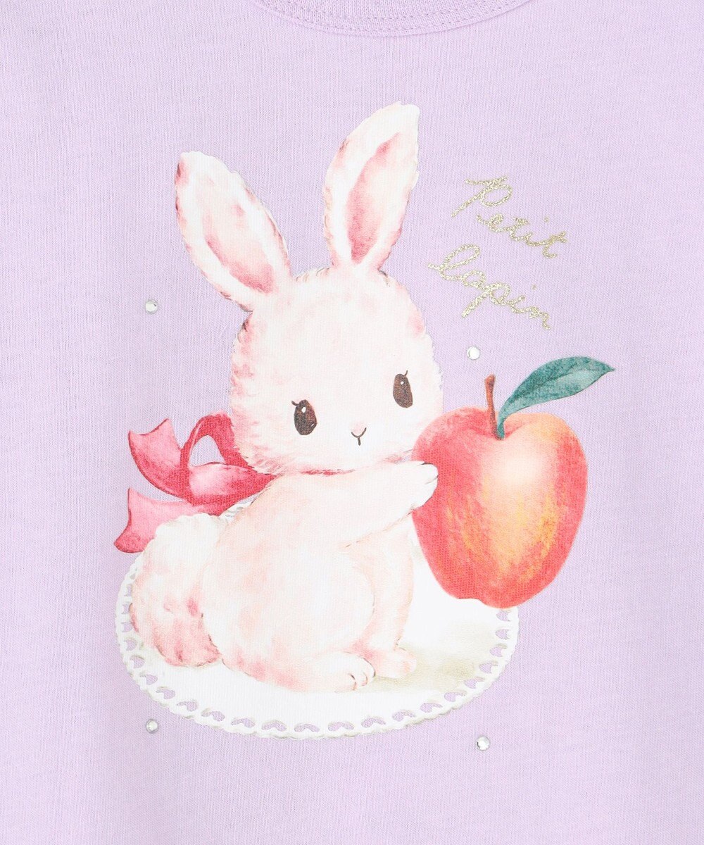 ANY KIDS アニマル×フルーツ 長袖 Tシャツ 