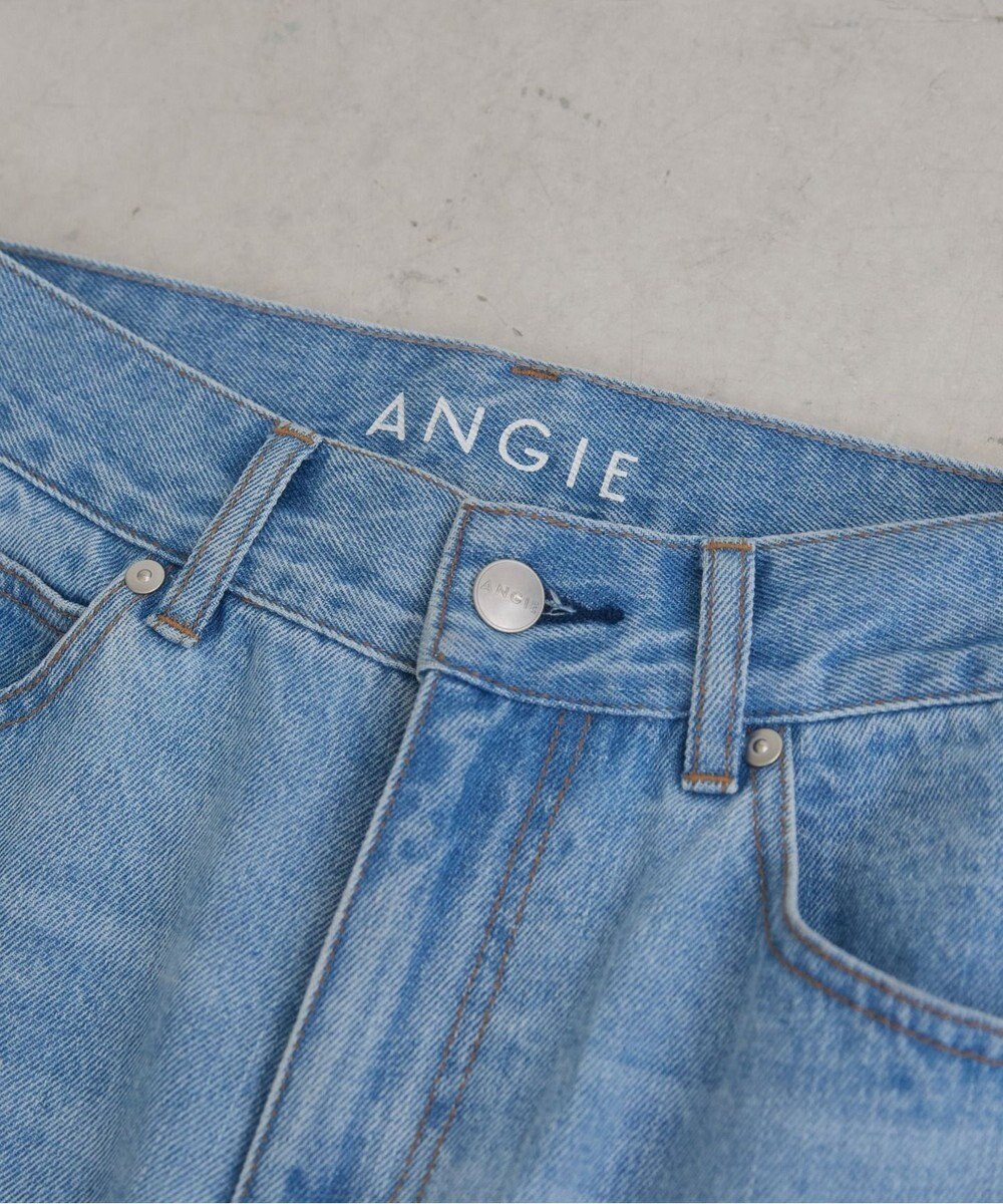 WEGO 【ANGIE VINTAGE/SMLサイズ展開】ストレートデニムパンツ 