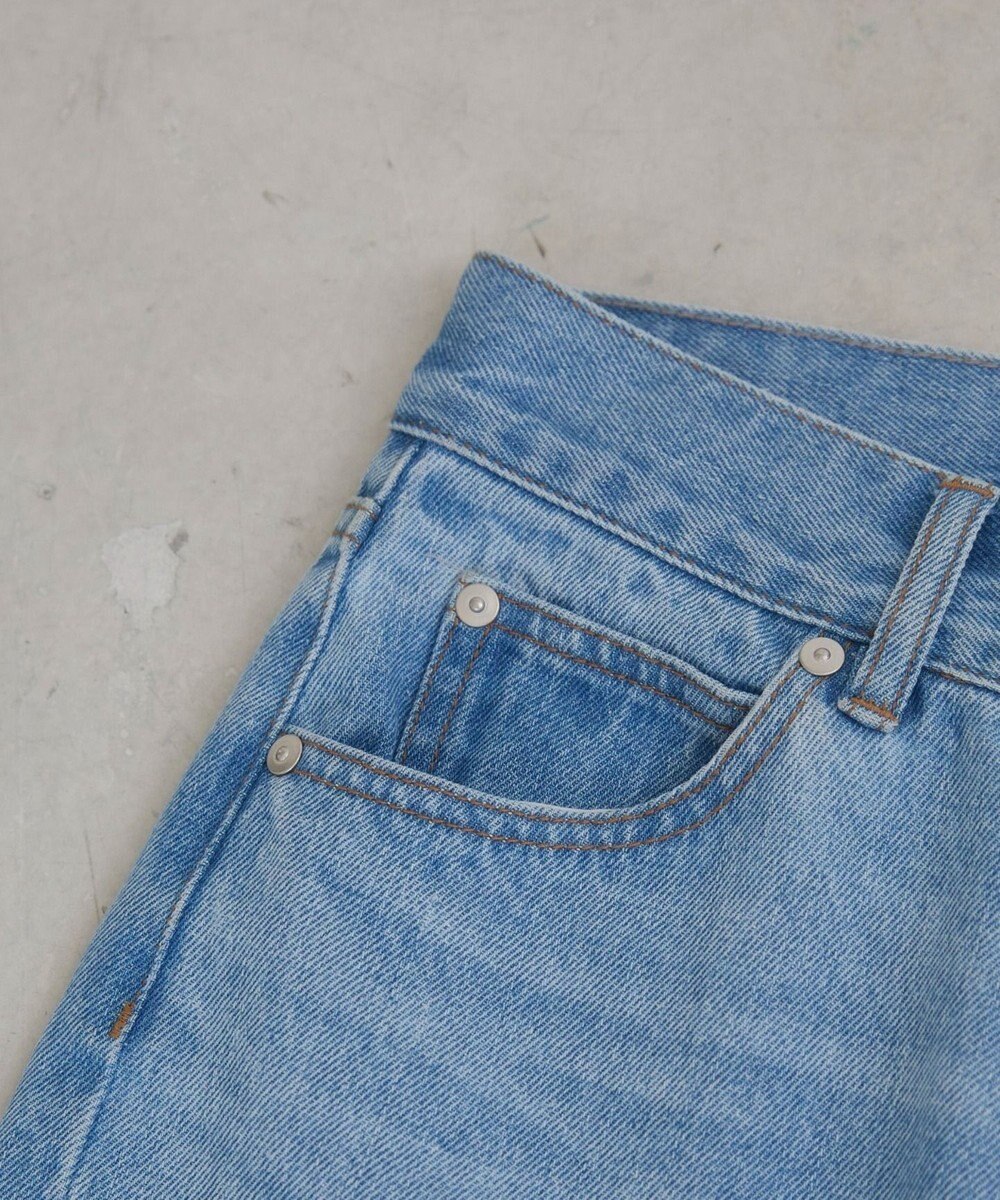 WEGO 【ANGIE VINTAGE/SMLサイズ展開】ストレートデニムパンツ 