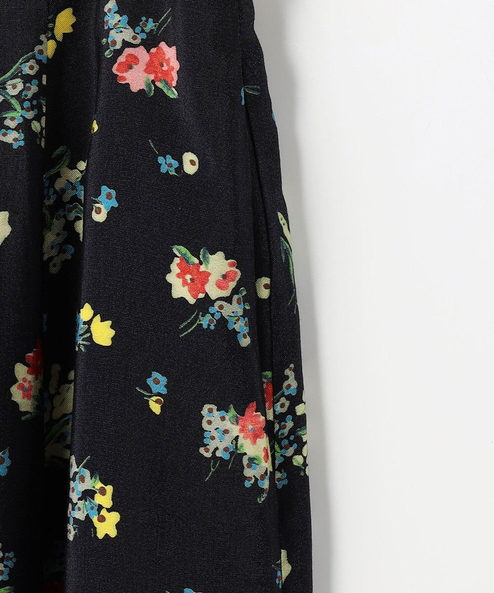 組曲 S 【先行予約】クラッシックフラワープリント フレアスカート 