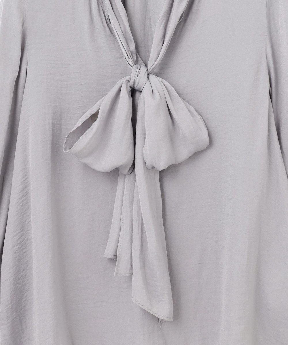 Feroux 【洗える】リボンタイ ブラウス 