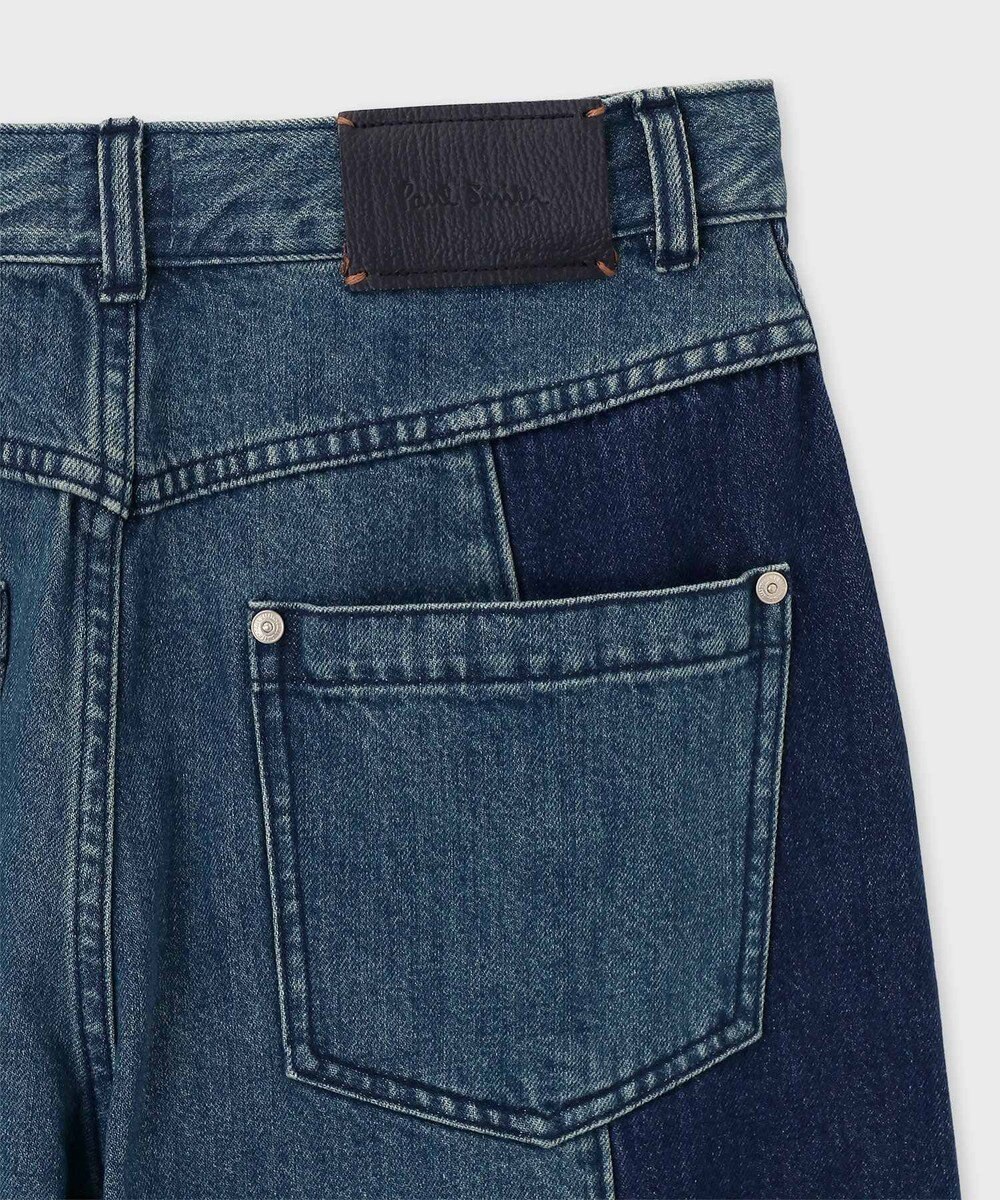 Paul Smith パネル インディゴ デニムトラウザーズ 