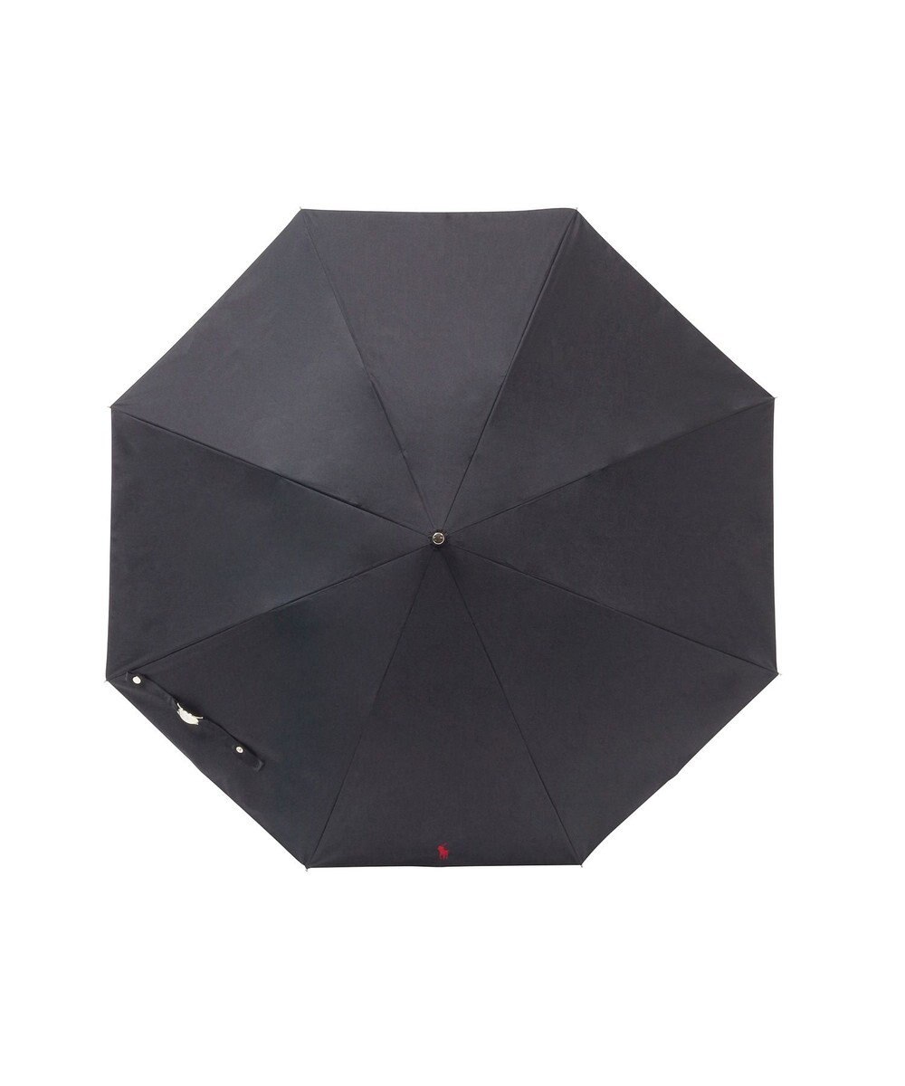 MOONBAT 【日本製】POLO RALPH LAUREN 遮光 晴雨兼用 折りたたみ日傘 ワンポイント 無地ポロ 