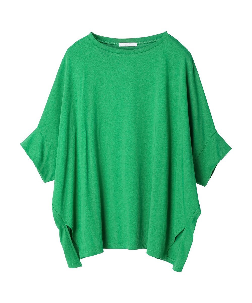 Green Parks ドルマンカット５分袖プルオーバー 