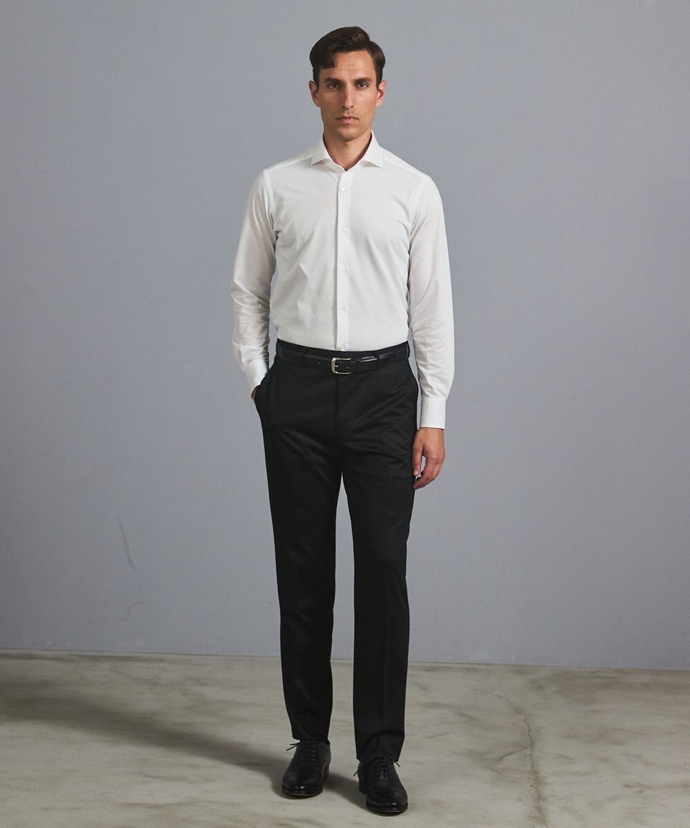 GOTAIRIKU セットアップ対応【洗える/ストレッチ/シワになりにくい】ウォッシャブルジャージー セットアップパンツ_柄（25年モデル） 