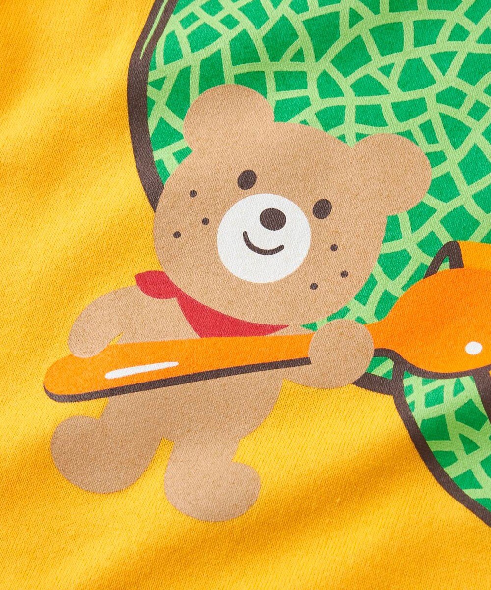 MIKI HOUSE HOT BISCUITS 【80-120cm】 フルーツモチーフ 半袖Tシャツ 
