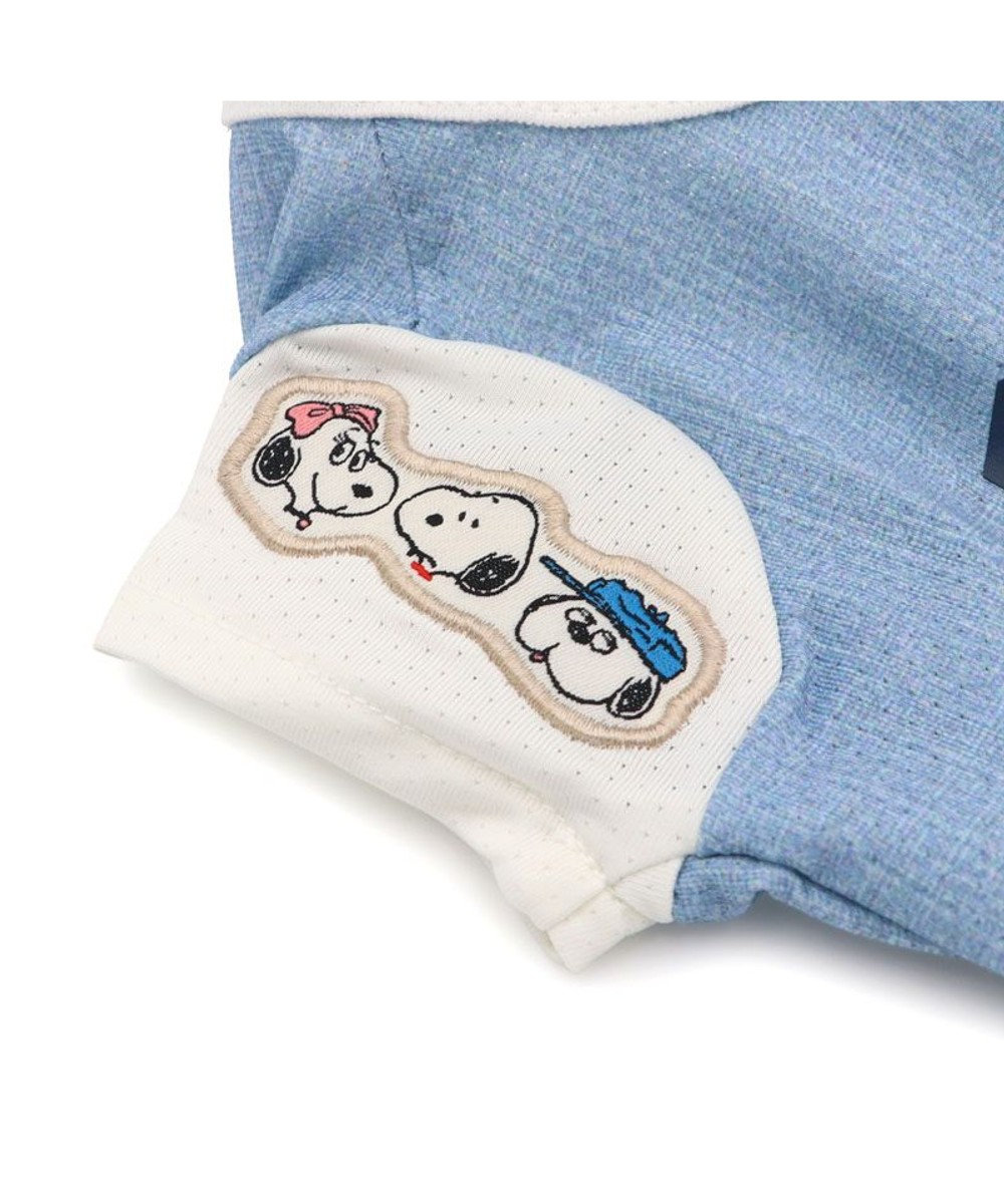 PET PARADISE スヌーピー ブラザー 接触冷感 Ｔシャツ 《ブルー》 中型犬 
