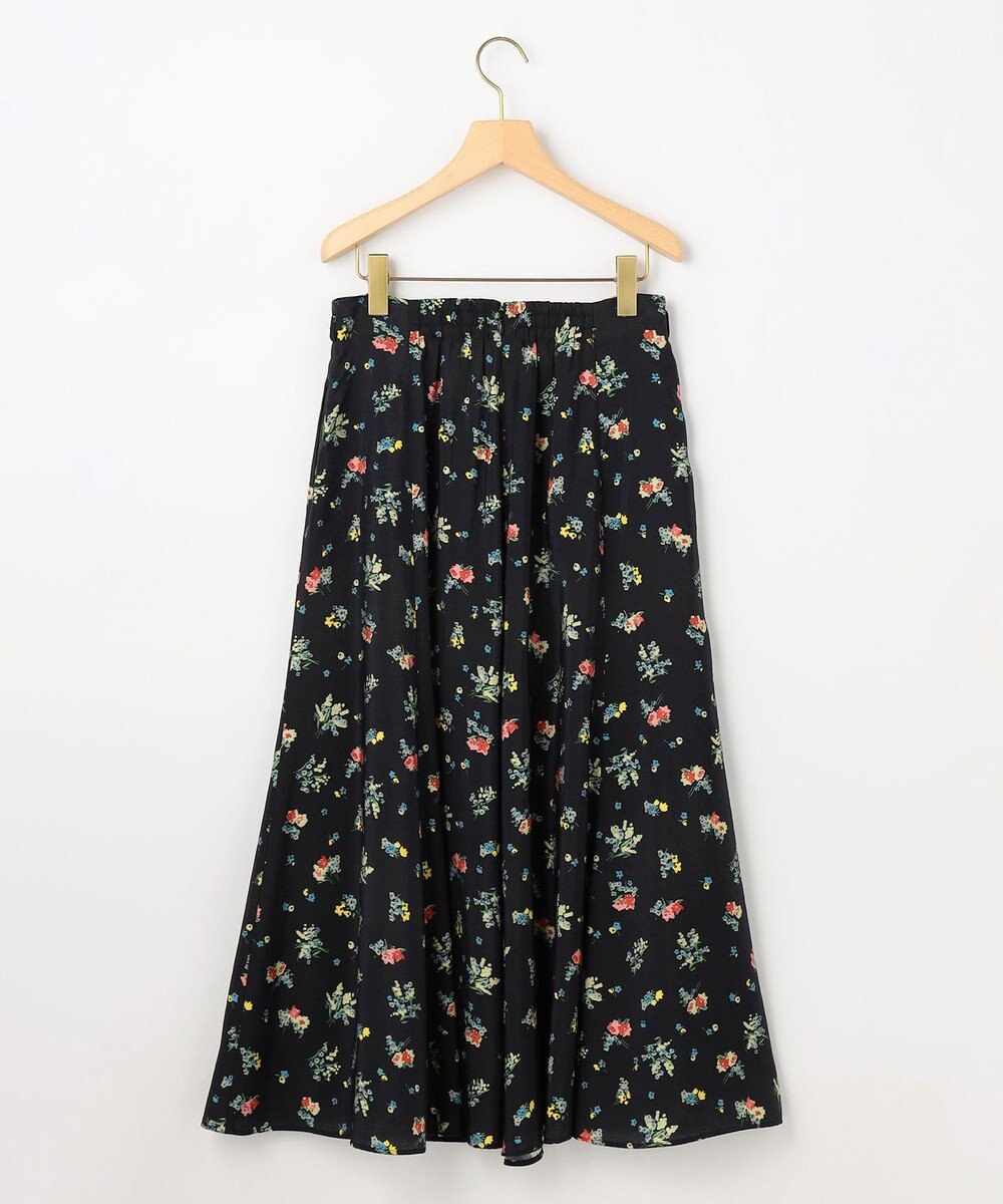 組曲 S 【先行予約】クラッシックフラワープリント フレアスカート 