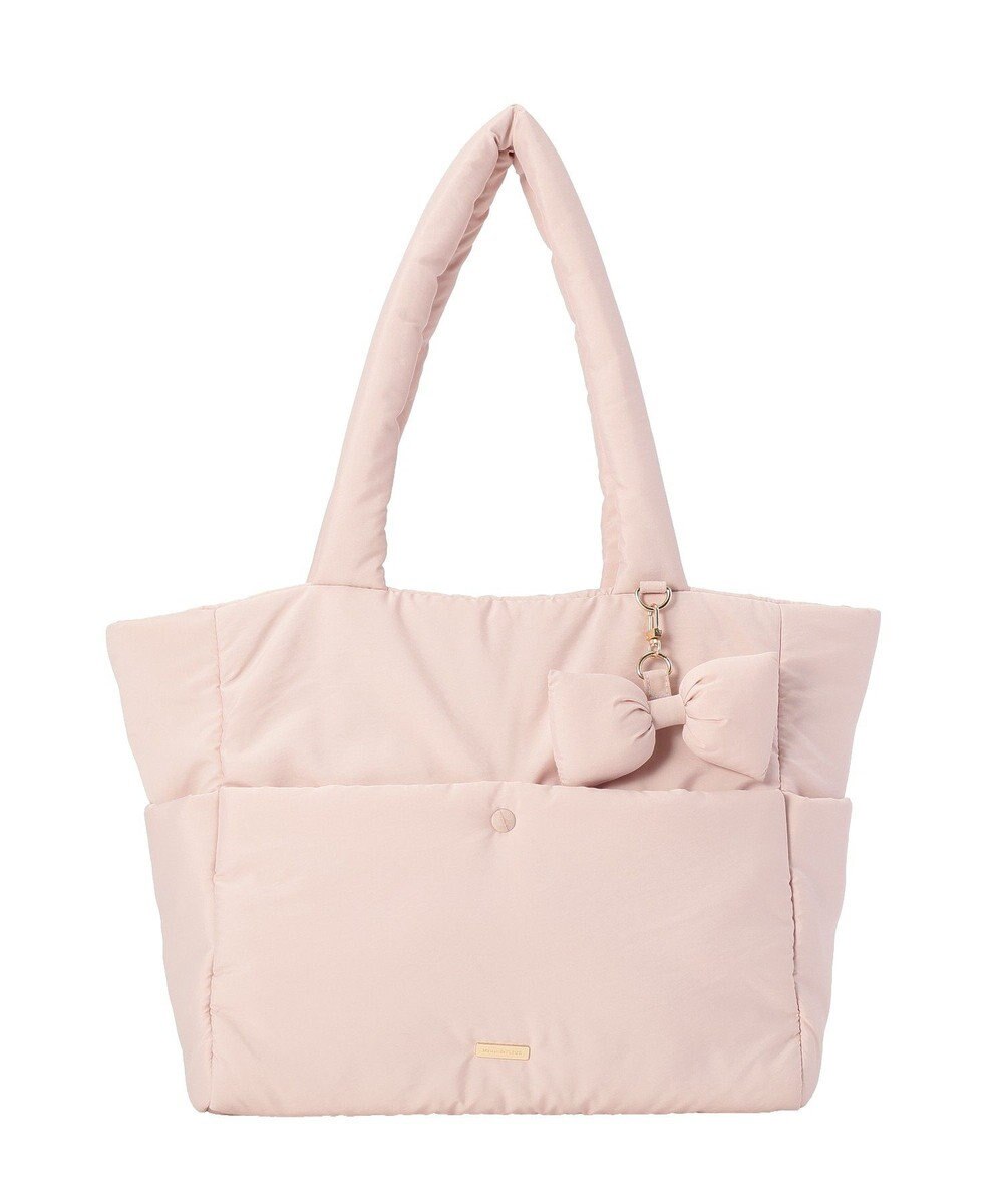 Maison de FLEUR 撥水加工パファーキャリーオントートバッグ 