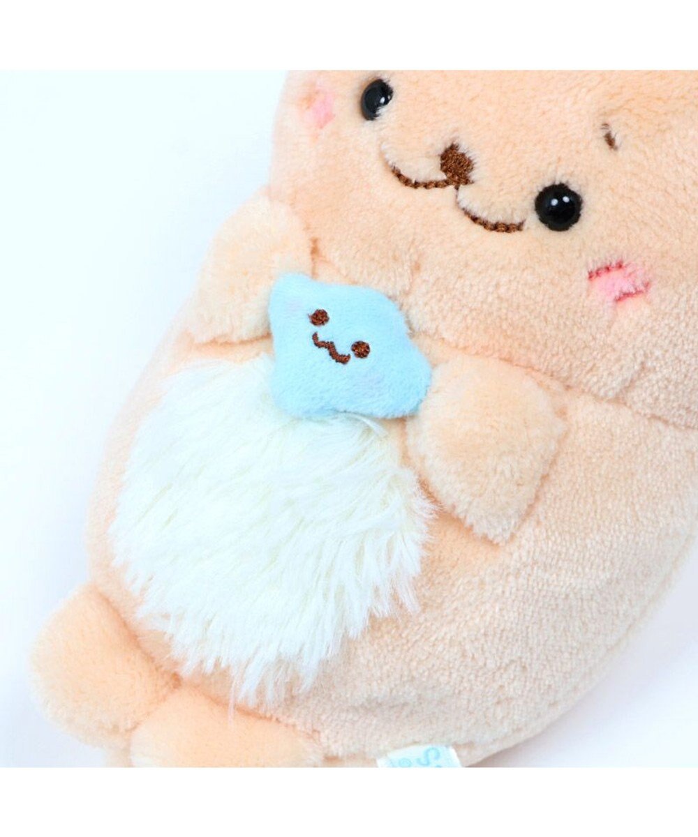 Mother garden しろたん らっこいぬ ごろりん マスコット 19cm 