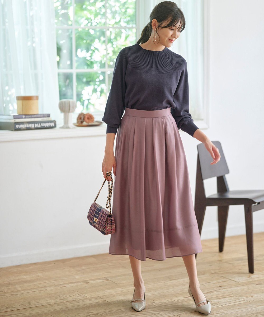 ANY SIS 【洗える】ショート丈 プルオーバー 