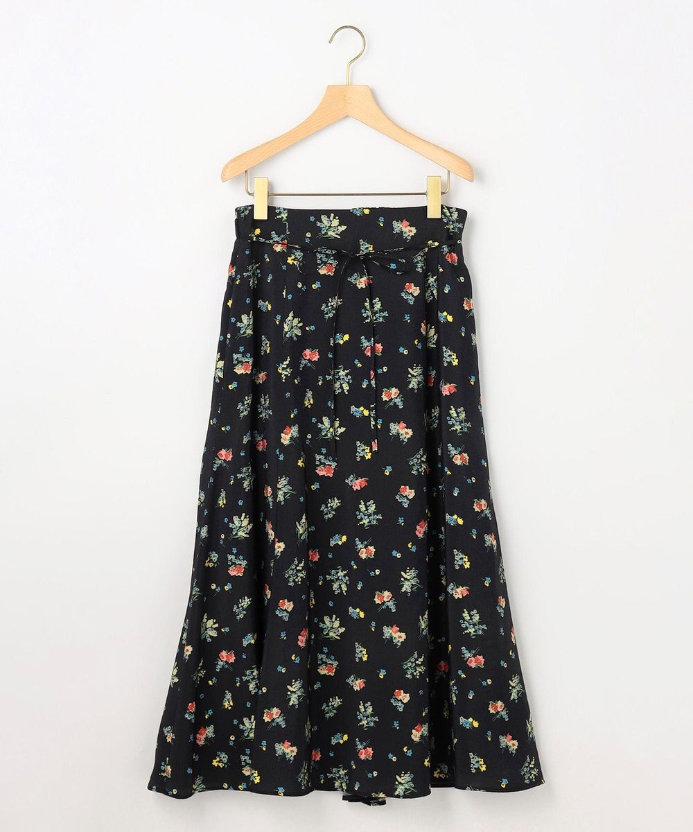 組曲 S 【先行予約】クラッシックフラワープリント フレアスカート 