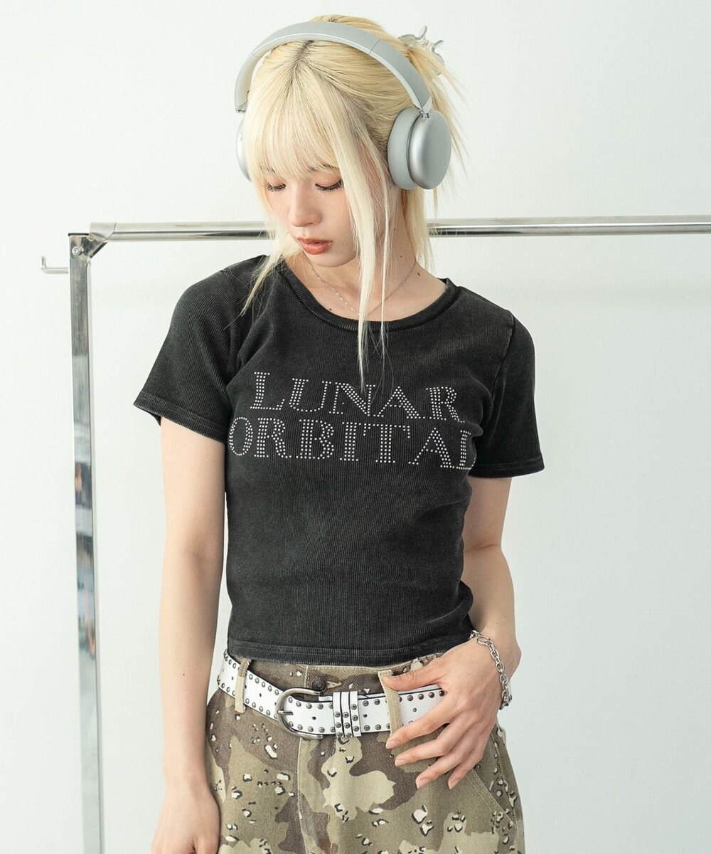 WEGO グラフィックリブT 