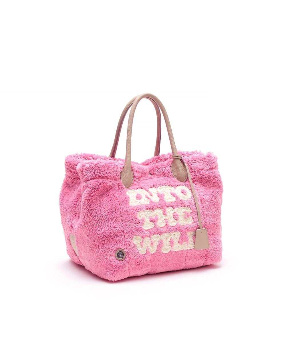 A.D.M.J. 【もこもこ】オスカー/コード刺しゅうキューブトート25cm(Dカン＋) 