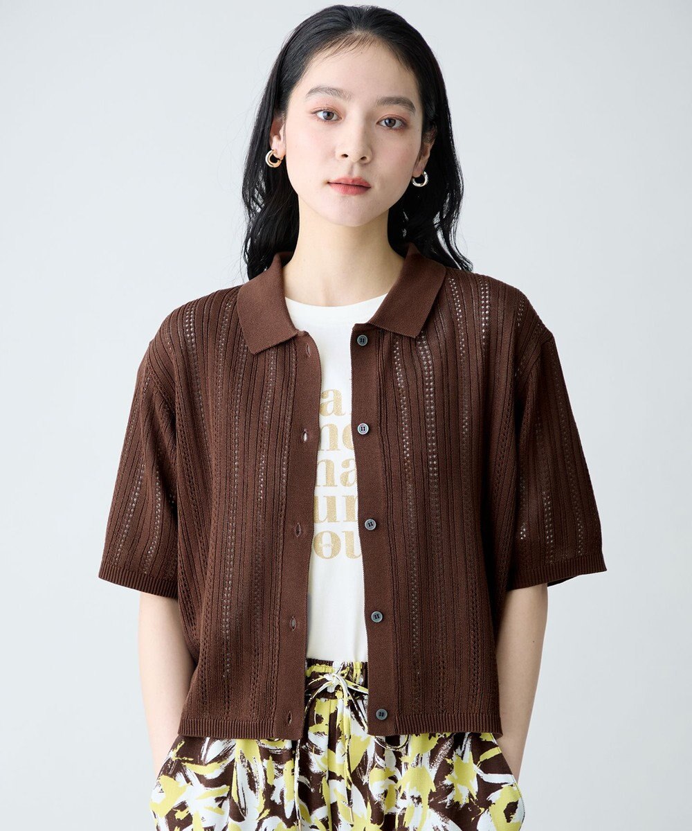 ANY レーシーポロカーデ 