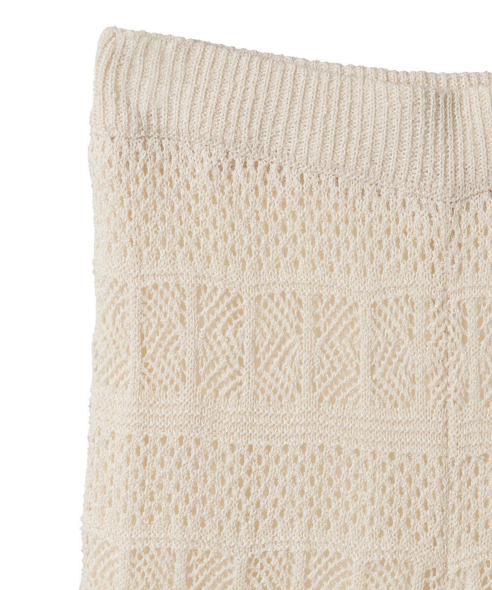 AMERICAN HOLIC レース編みニットパンツ 