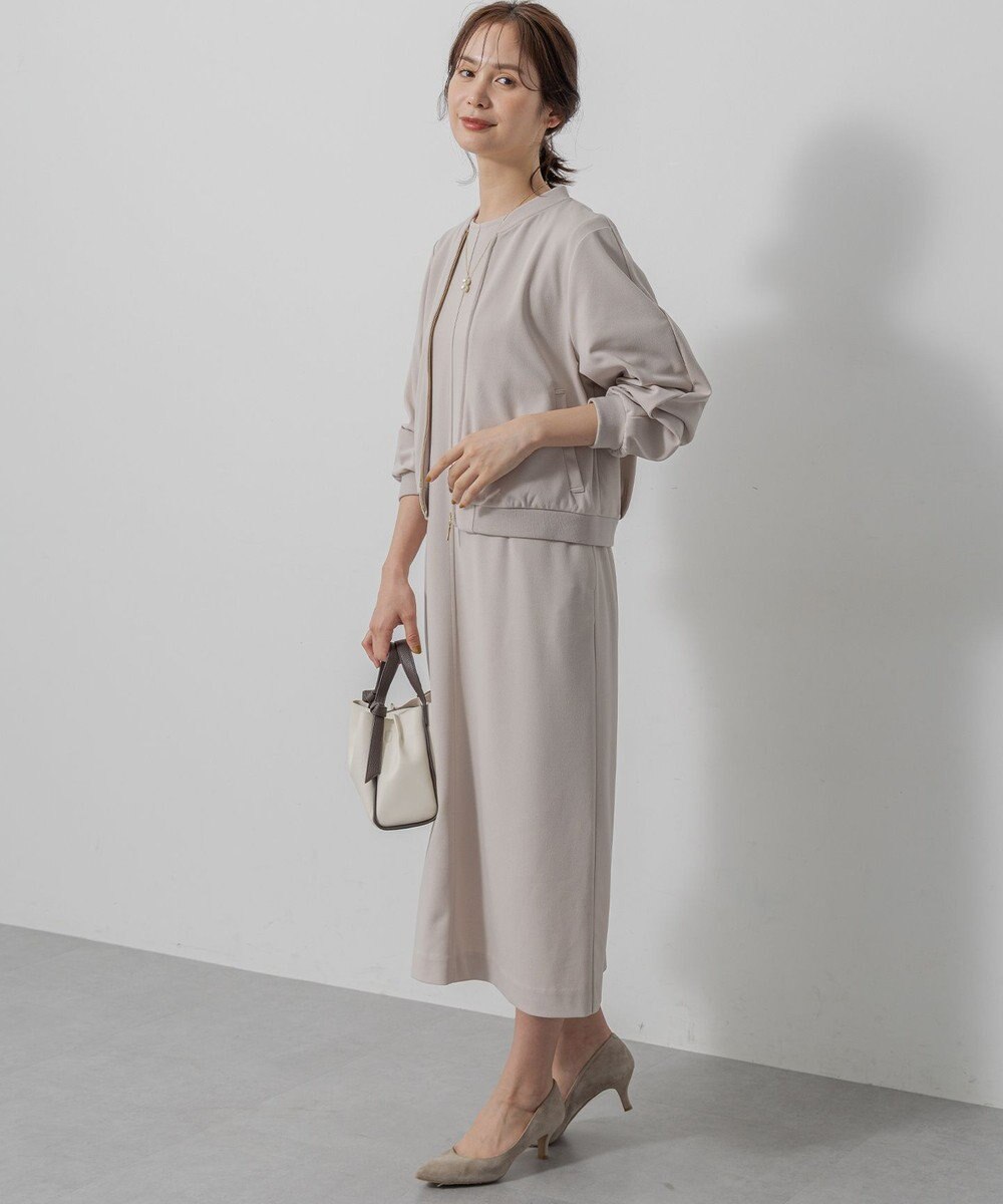 組曲 【ご好評につき追加生産！】ジョーゼットジャージー ブルゾン 