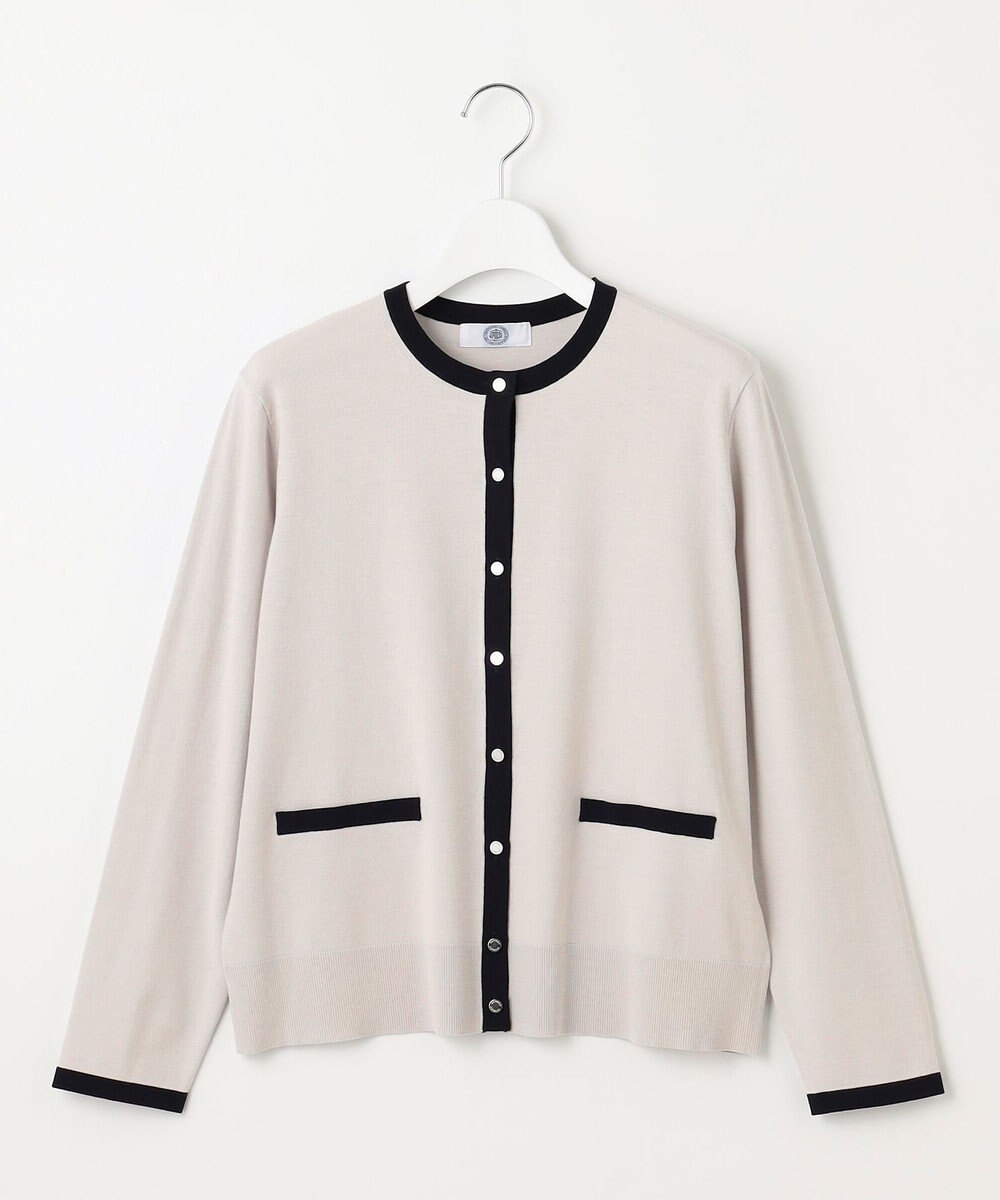 J.PRESS LADIES L 【洗える・ニットセット】TRIM TWIN ニット 