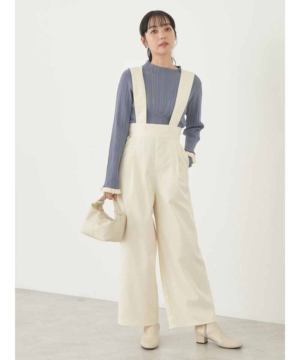 earth music&ecology ２ｗａｙハイウエストパンツ 