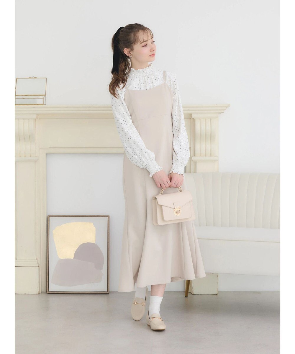 earth music&ecology ＳＥＴ２点レースボレロ＋キャミワンピース 