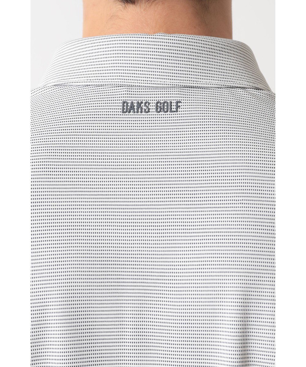 DAKS DAKS GOLF ツートン冷感半袖ポロシャツ 