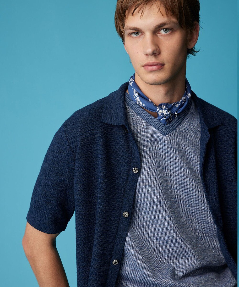 JOSEPH ABBOUD 【イタリア製・Holliday&Brown】バンダナプリント スカーフ 