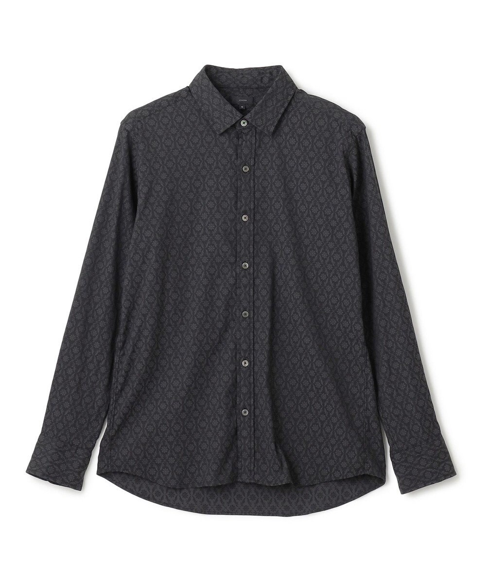 JOSEPH HOMME オーナメントジャガードストレッチ　レギュラーカラーシャツ 