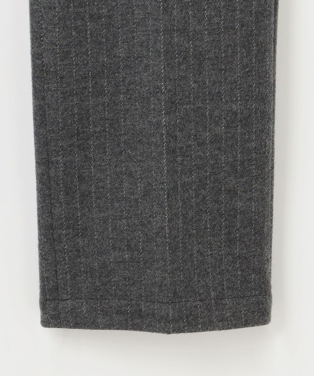 JOSEPH ABBOUD 【キングサイズ・軽量/ストレッチ/尾州産ジャージー素材】ウールミルドジャージータック パンツ 