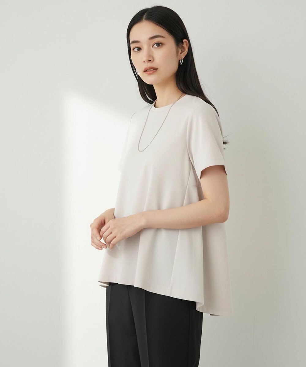 UNFILO BEAUTY FORM-T バックフレアTシャツ 