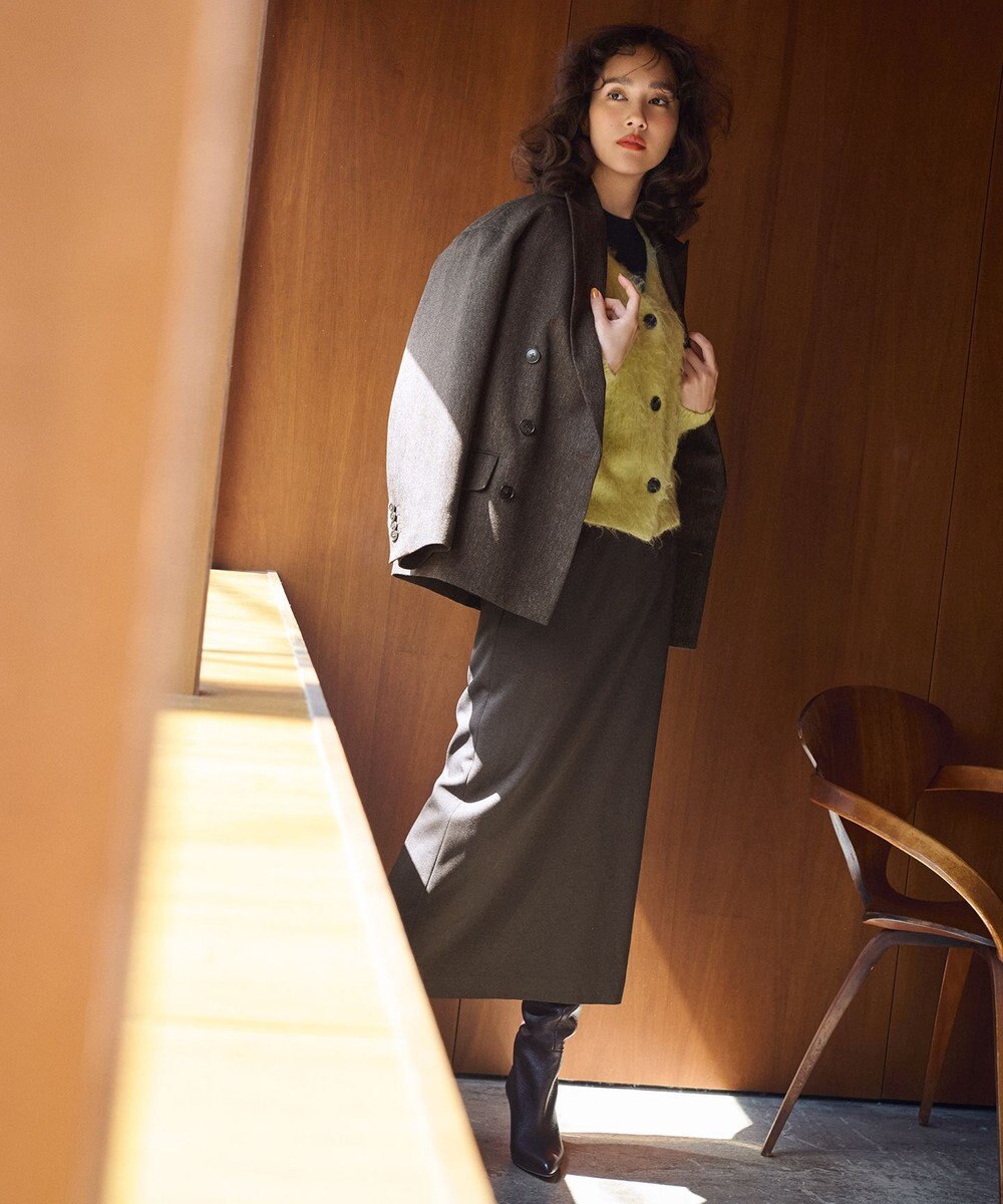 uncrave 【手洗い可】ウォッシャブル ツイード ジャコット（uncrave STANDARD） 